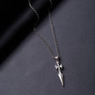 Spear Necklace In Silver