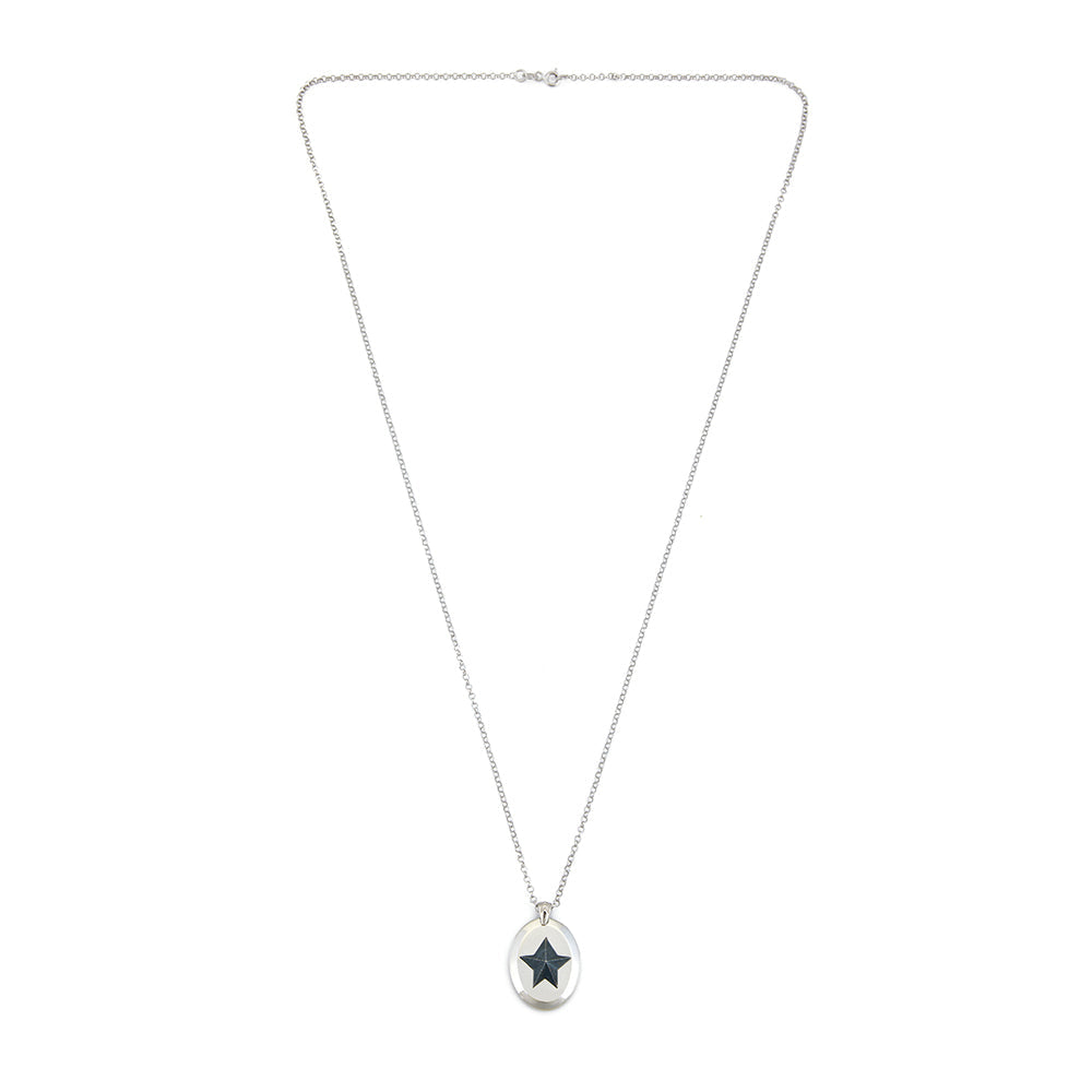 Star Necklace In Silver