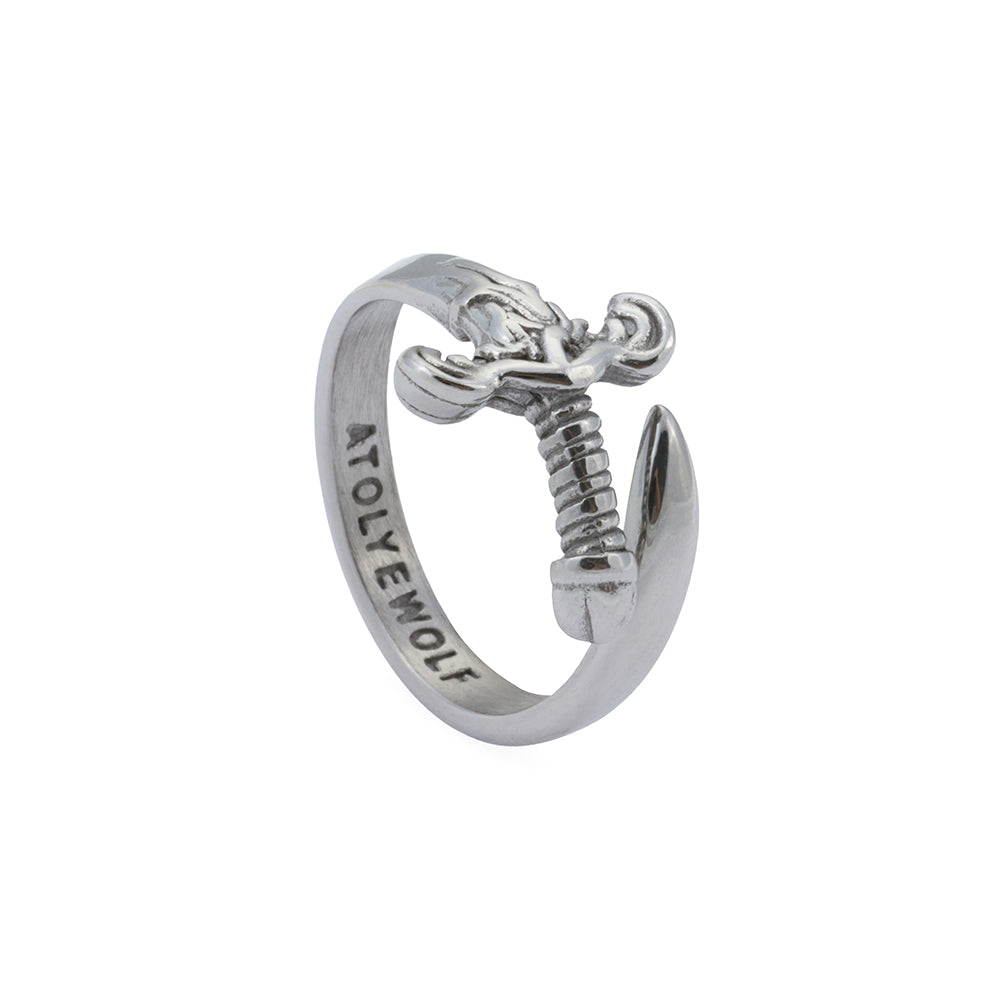 Sword Ring In Silver