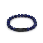 Thick Lapis Bracelet In Oxide