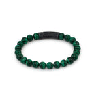 Thick Malachite Bracelet In Oxide