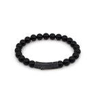 Thick Onyx Bracelet In Oxide