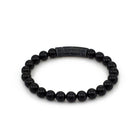 Thick Onyx Bracelet In Oxide