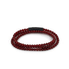 Triple Agate Bracelet In Oxide