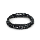 Triple Obsidian Bracelet In Oxide