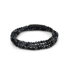 Triple Obsidian Bracelet In Oxide
