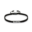 White Wall Bracelet In Oxide