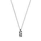 White Wall Necklace In Oxide