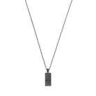 White Wall Necklace In Oxide