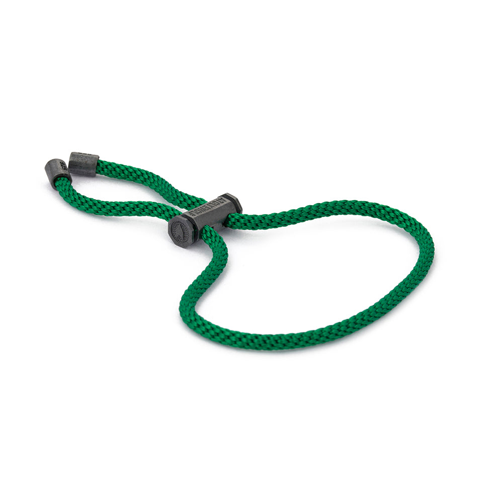 Green Lace Bracelet In Oxide