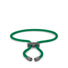 Green Lace Bracelet In Oxide