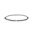 Zodiac Black Chance Bracelet In Gold