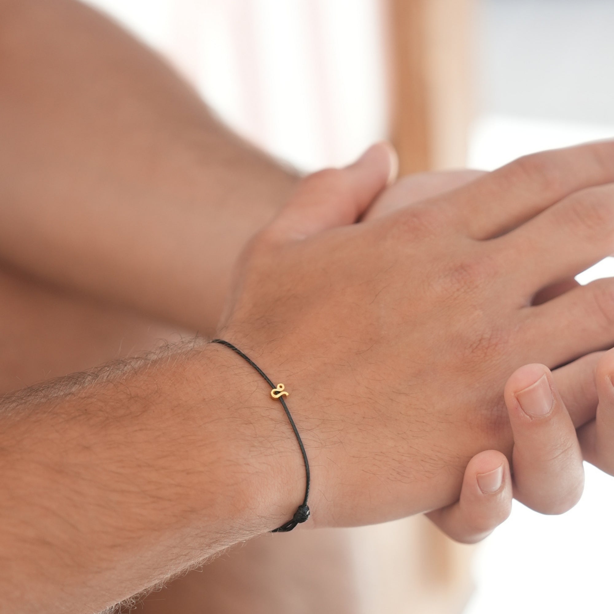 Zodiac Black Chance Bracelet In Gold