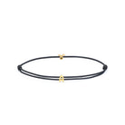 Zodiac Black Chance Bracelet In Gold