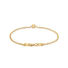Zodiac Chain Bracelet In Gold