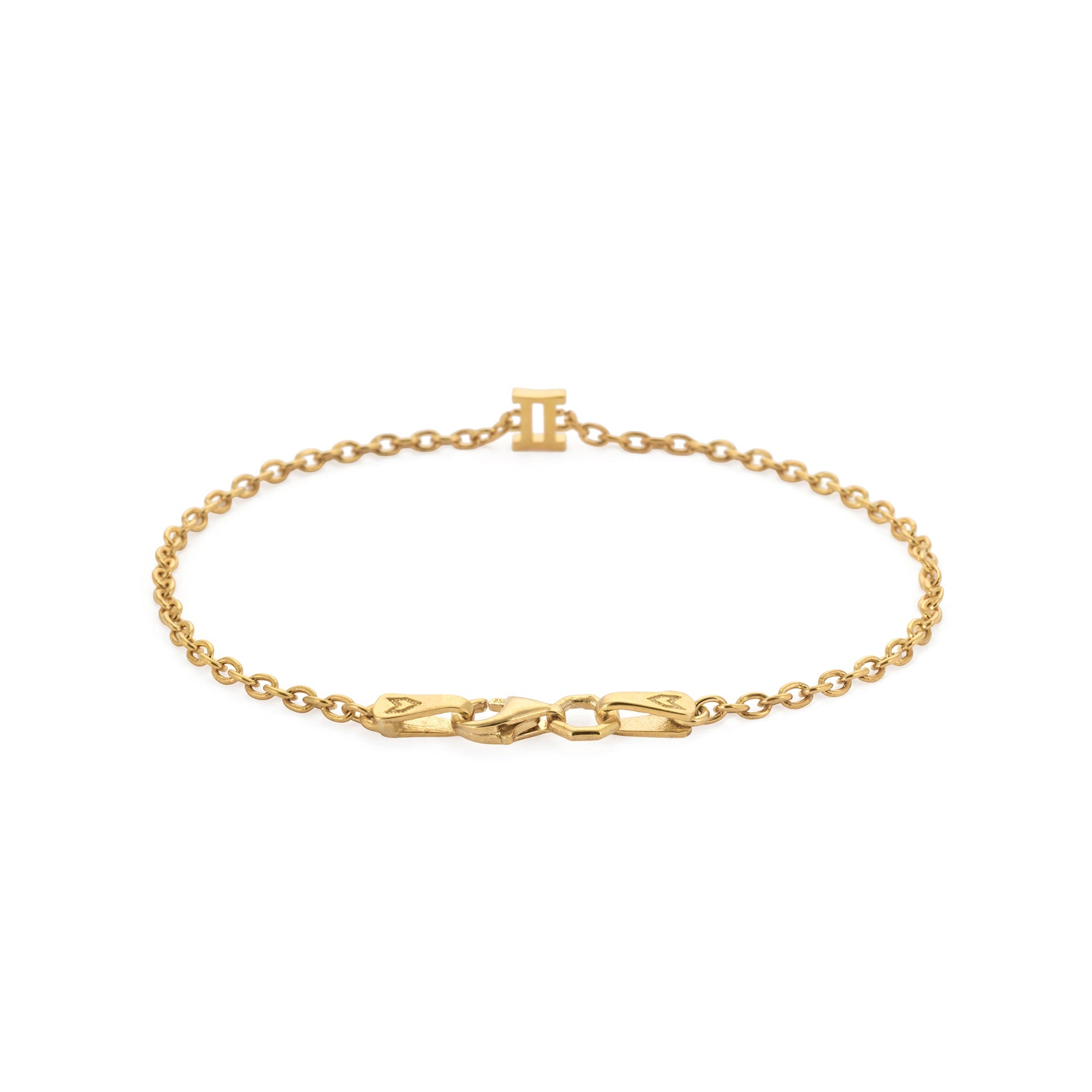 Zodiac Chain Bracelet In Gold