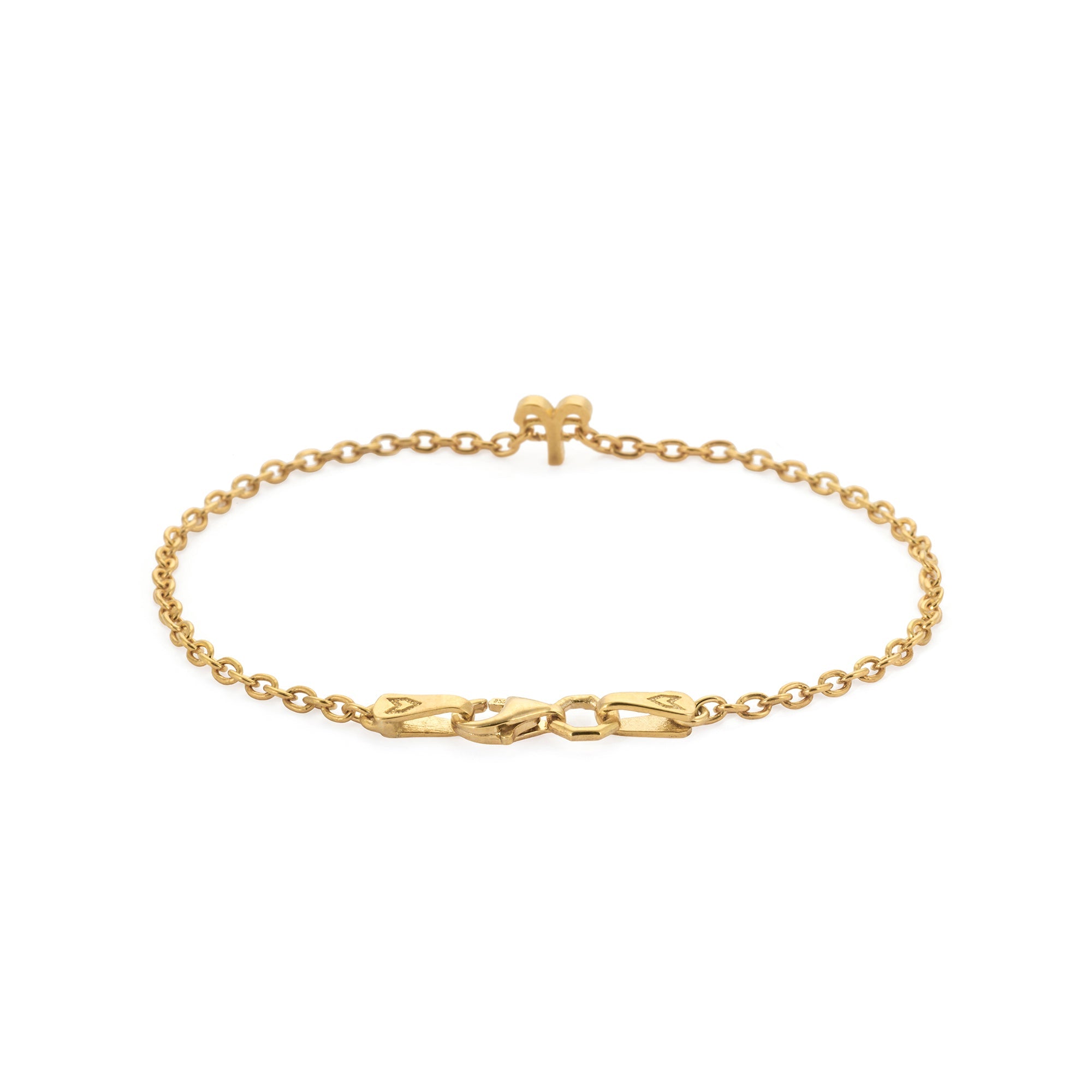 Zodiac Chain Bracelet In Gold