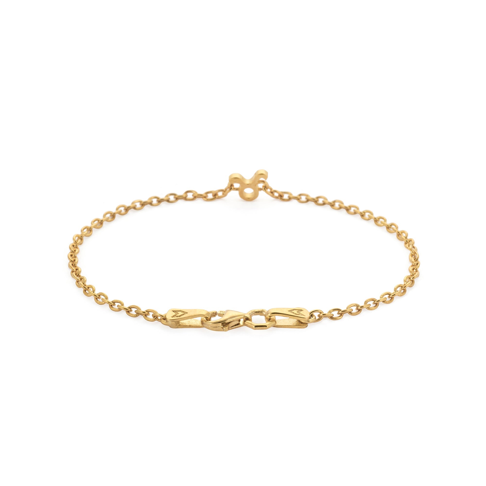 Zodiac Chain Bracelet In Gold