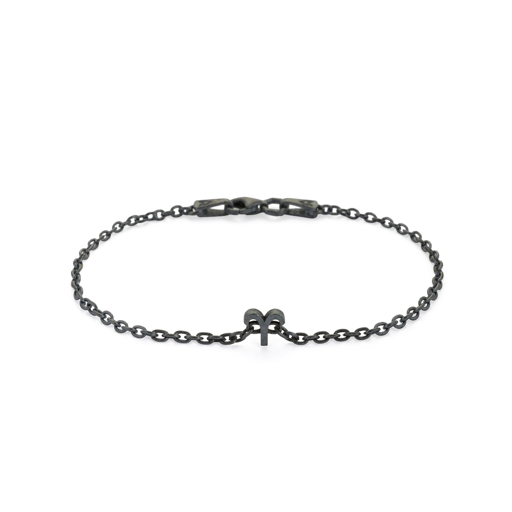 Zodiac Chain Bracelet In Oxide