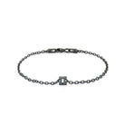 Zodiac Chain Bracelet In Oxide