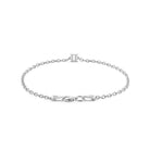 Zodiac Chain Bracelet In Silver