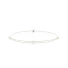 Zodiac White Chance Bracelet In Silver