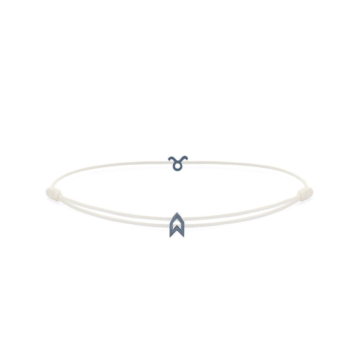 Zodiac White Chance Bracelet In Oxide