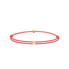 Zodiac Red Chance Bracelet In Gold