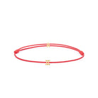 Zodiac Red Chance Bracelet In Gold