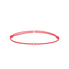 Zodiac Red Chance Bracelet In Silver