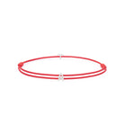 Zodiac Red Chance Bracelet In Silver