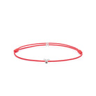 Zodiac Red Chance Bracelet In Silver