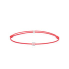 Zodiac Red Chance Bracelet In Silver