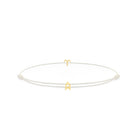Zodiac White Chance Bracelet In Gold