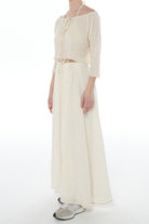 Ave Eva-Nina Shoulder Off Bluz-Bluz-4-Milagron.com