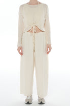 Ave Eva-Sıfır Yaka Bluz-Bluz-3-Milagron.com