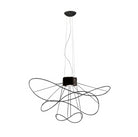 Hoops 3L Si̇yah Q:100Cm H:51 Cm 16W Led 3000K