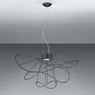 Hoops 3L Si̇yah Q:100Cm H:51 Cm 16W Led 3000K