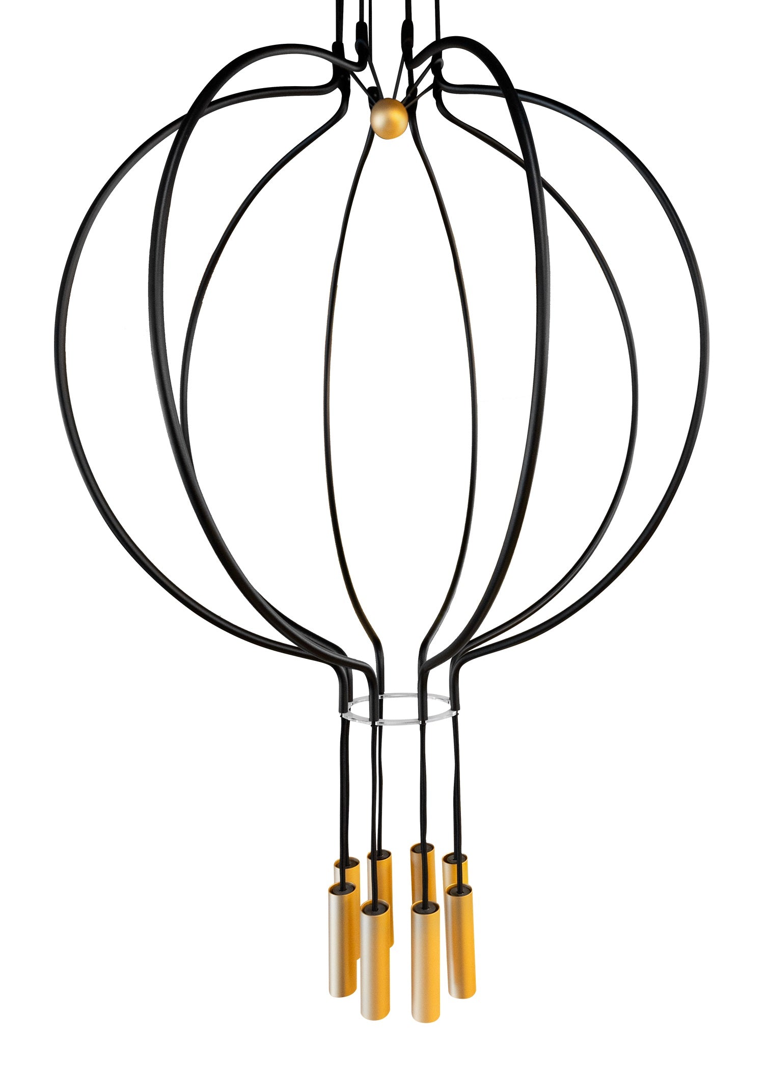 Liaison 8L Sarkit Si̇yah Ø84X91 Cm Ip20 Led