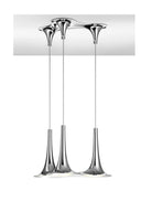 Nafir 3L Sarkit Krom-Beyaz Ø45X35 Cm H Max180 Cm 3Xgu10