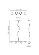 Orchrid 4L Sarkit Sari W 20Cm L 133.5Cm 4X15Wled 3000K