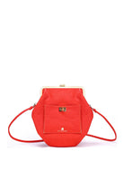 Ayanas-Zea Klipsli Omuz Çantası – PIÑATEX® Paprika-Omuz Çantası-1-Milagron.com