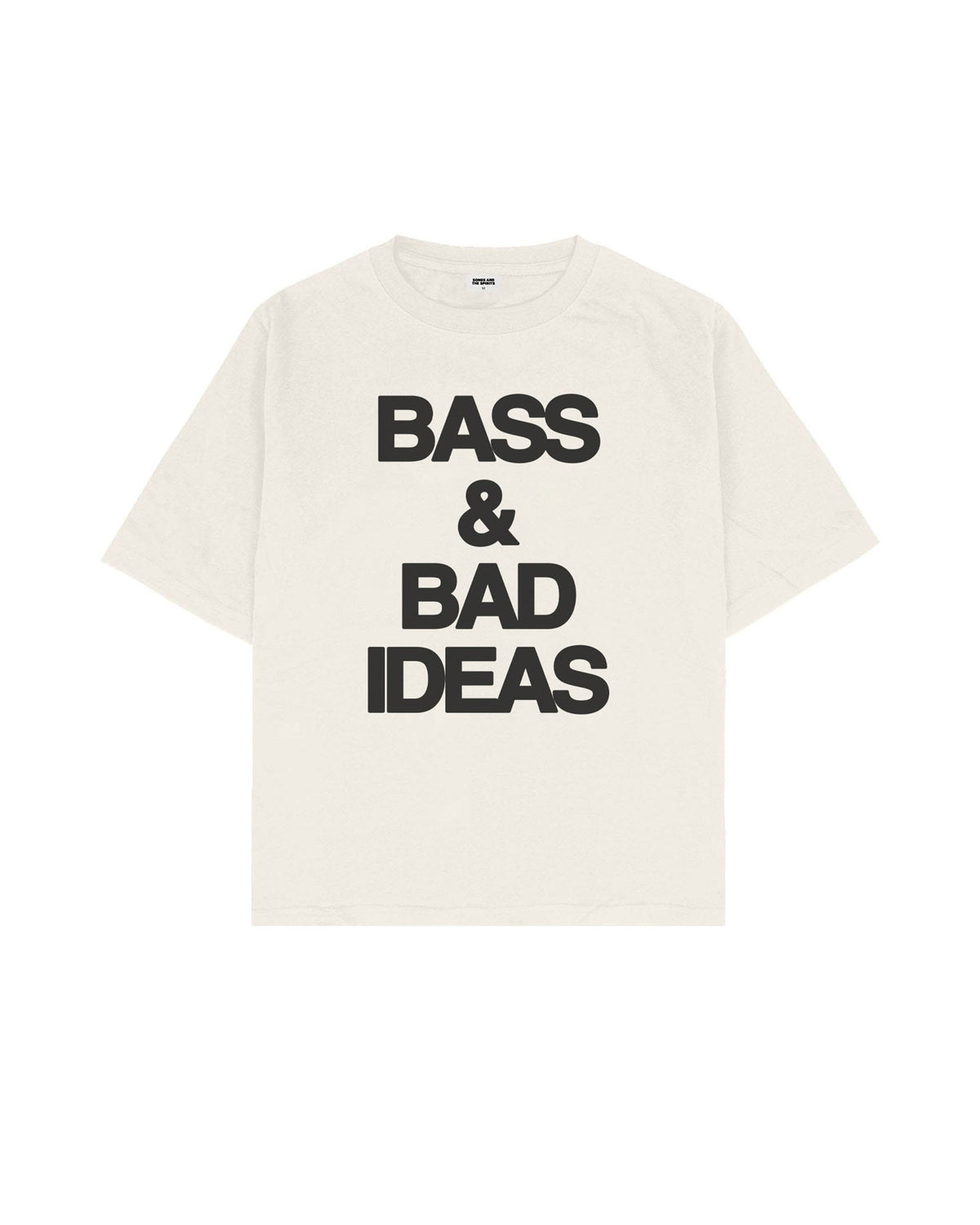 Bass And Bad Ideas Boxy Fit Tişört