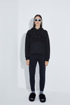 Kapüşonlu Sweatshirt - Siyah