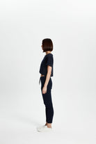 Crop T-Shirt - Koyu Lacivert