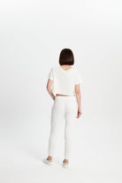 Crop T-Shirt - Beyaz