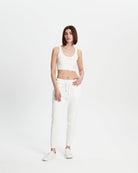 Cotton Skinny Sweatpants - Kırık Beyaz