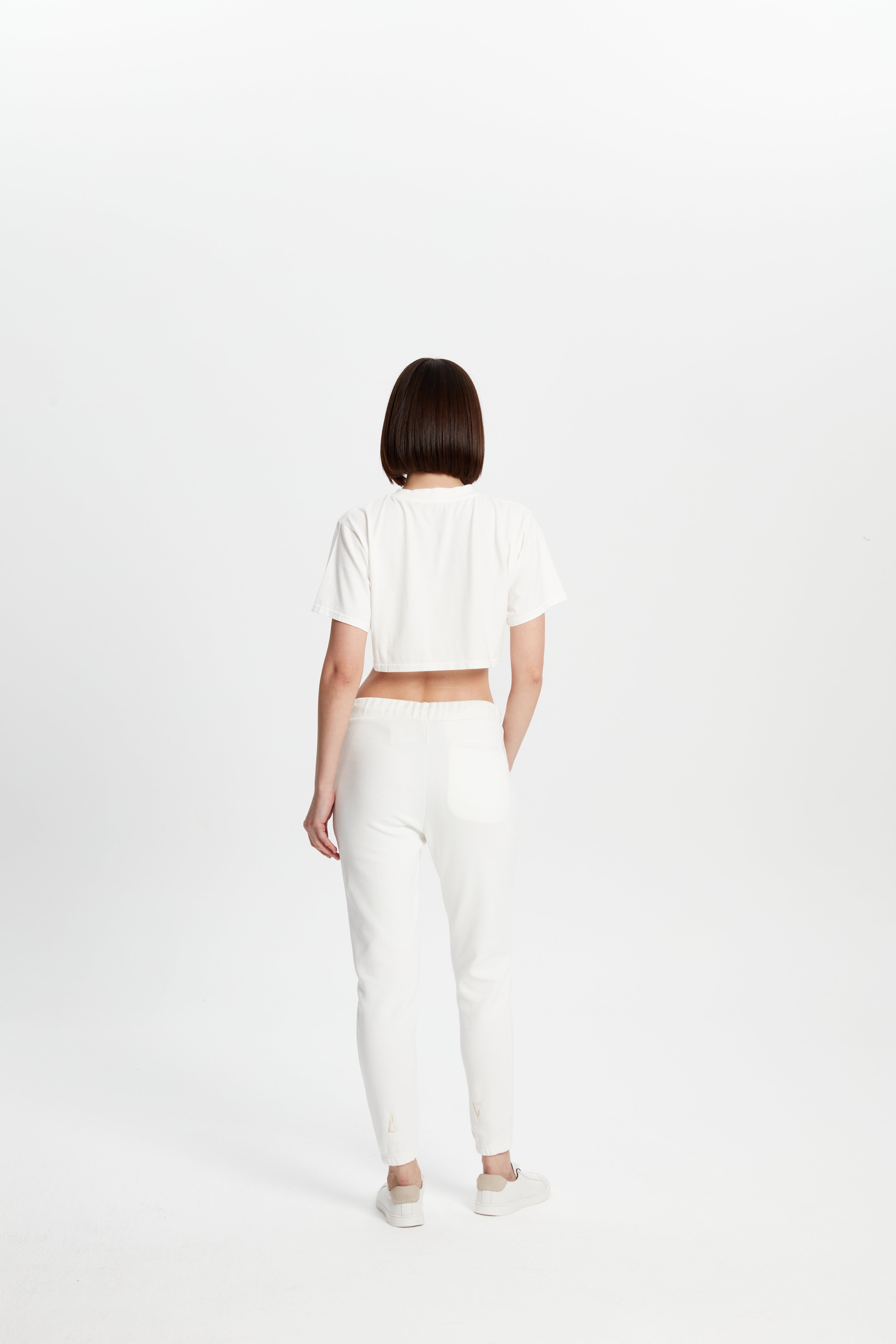 Crop T-Shirt - Beyaz