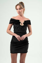 BÉLF-Ava Black Dress-Elbise-2-Milagron.com