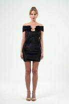 BÉLF-Ava Black Dress-Elbise-3-Milagron.com